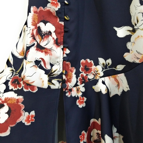 ZARA Frilled Floral Blogger Fav Camisol Midi XS - Picture 12 of 12